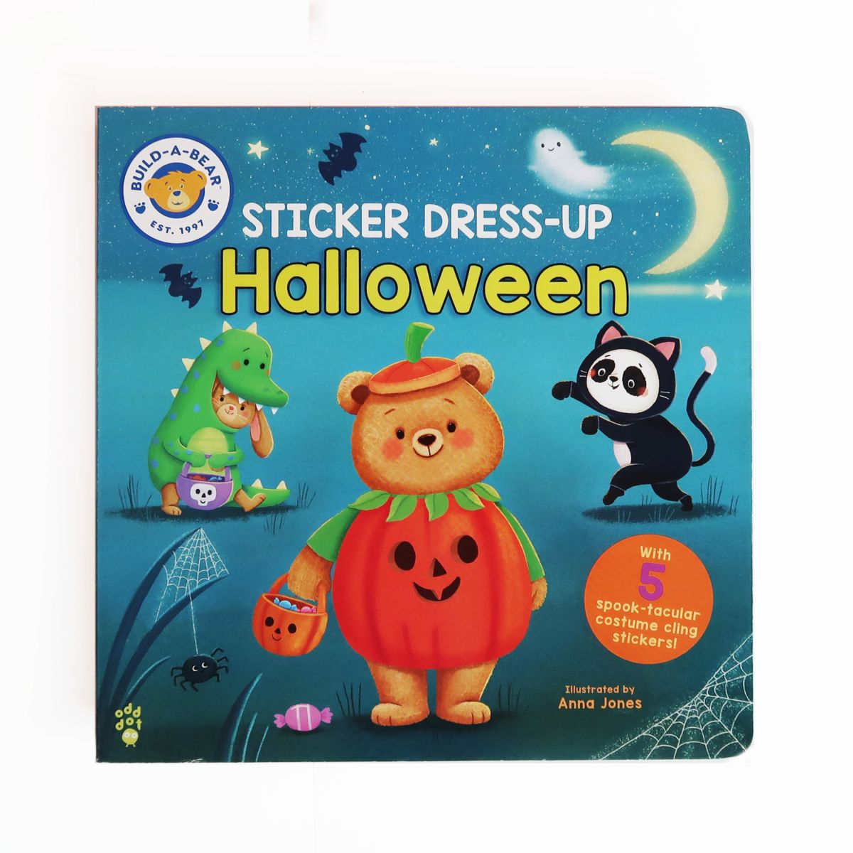きせかえステッカー絵本　Sticker Dress-up Halloween　BUILD-A-BEAR WORKSHOP