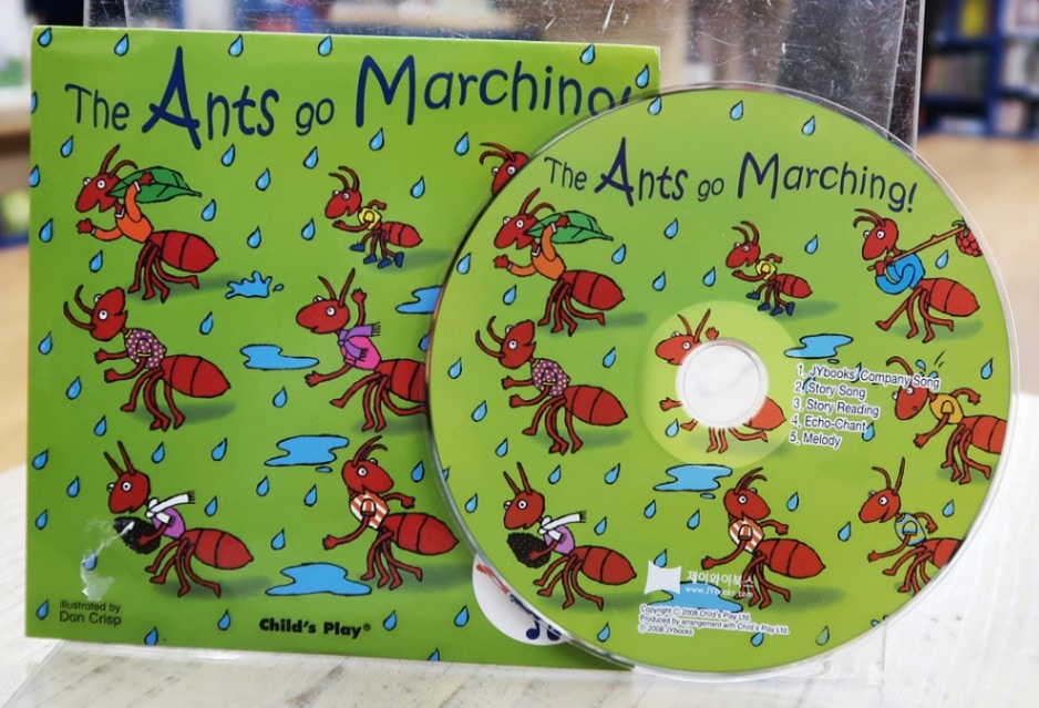 SING&SAY The Ants Go Marching CDつき絵本 ＜NoBuYoung＞ 【レベル