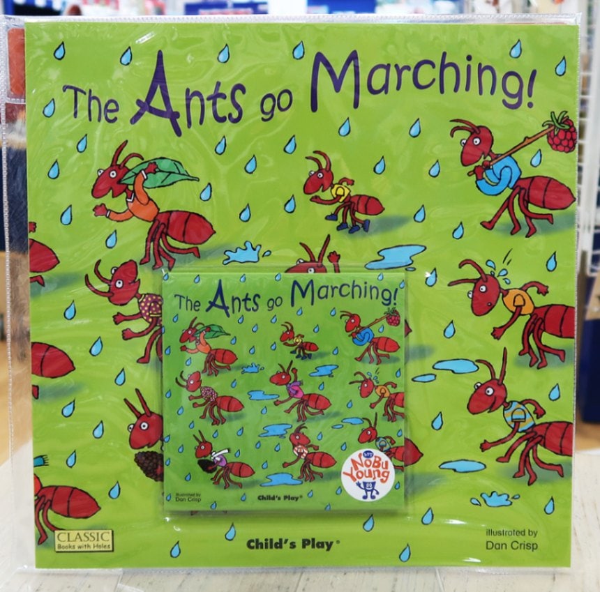 SING&SAY The Ants Go Marching CDつき絵本 ＜NoBuYoung＞ 【レベル