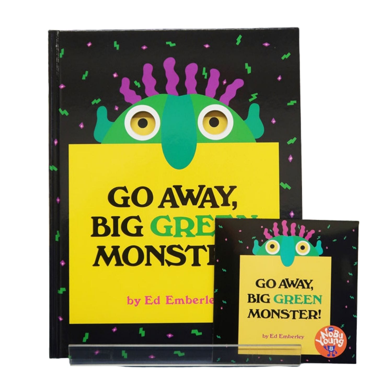 SING&SAY  Go Away, Big Green Monster! ＣＤつき絵本 ＜NoBuYoung＞　【レベル２】