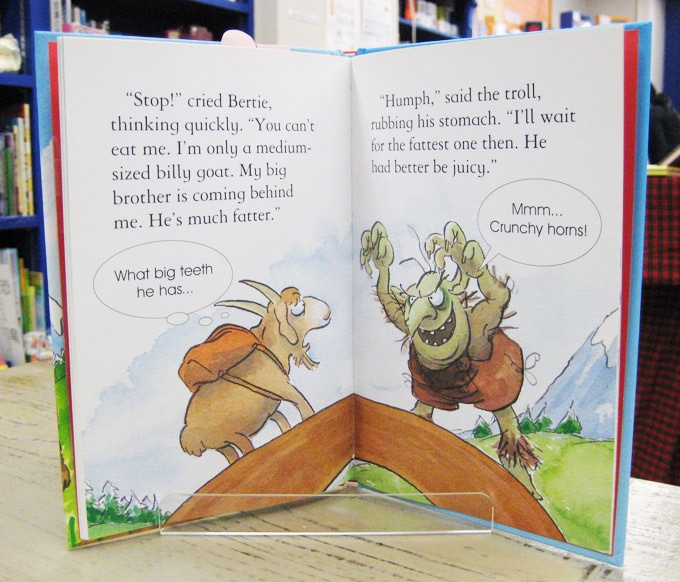 朗読CDつき名作童話 The Billy Goats Gruff ～3匹のやぎとがらがら