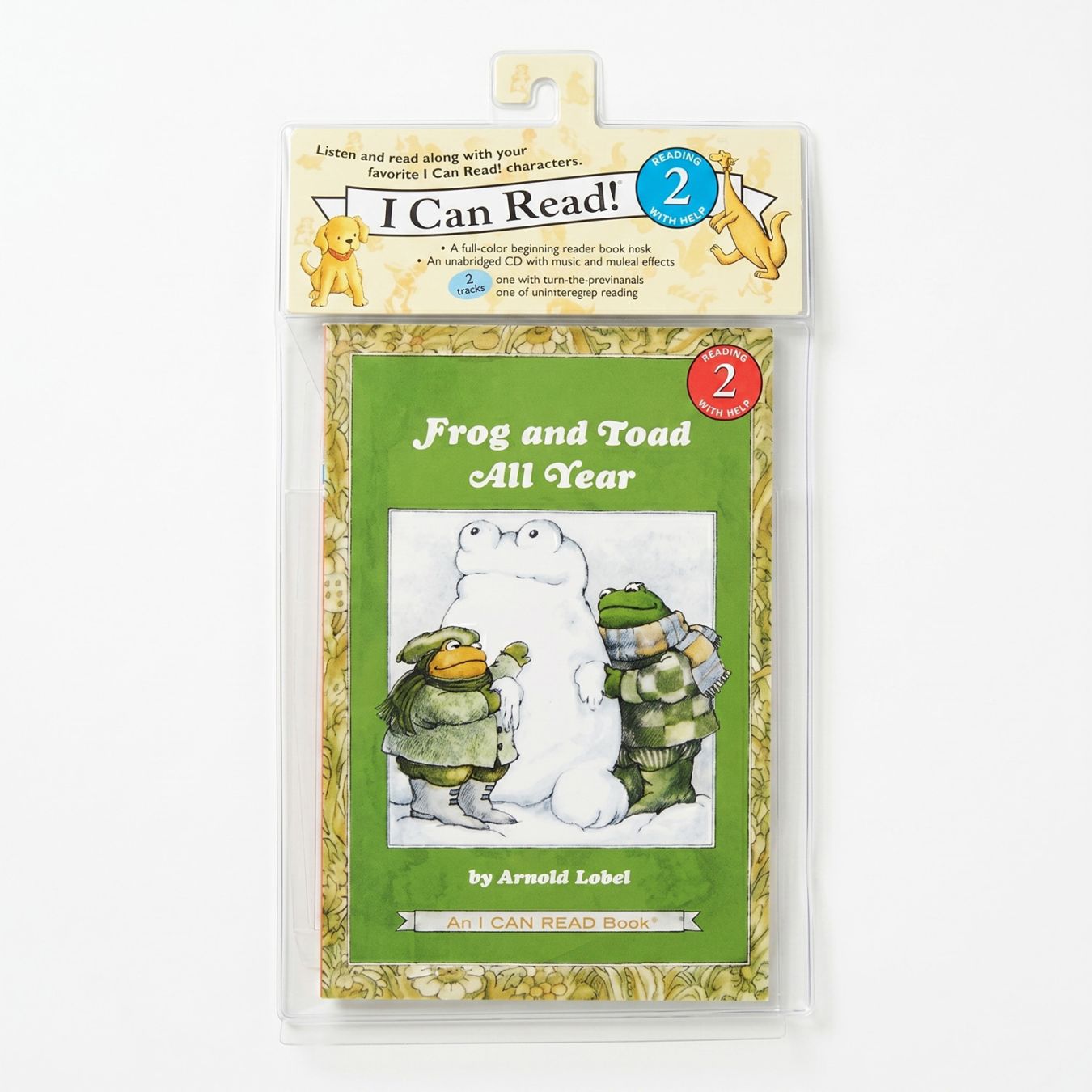 朗読ＣＤつき名作絵本　Frog and Toad All Year　～ふたりはいつも～