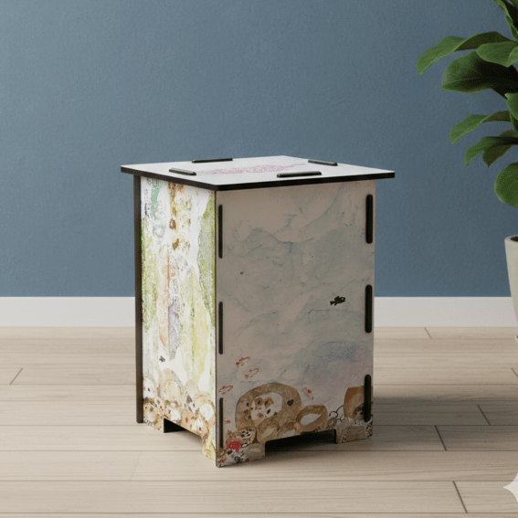 スイミー／レオ・レオニ　スツール （ブーフホッカー）