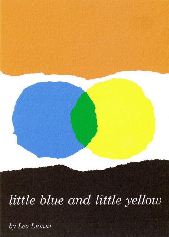 あおくんときいろちゃん （レオ・レオニ）　ポストカード　表紙