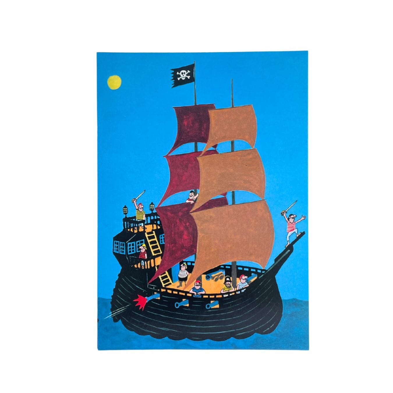 絵本そのままのポストカードも販売中！