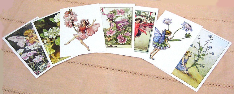 Flower Fairies 100 Postcards　～花の妖精たち ポストカード100枚入りBOXセット～
