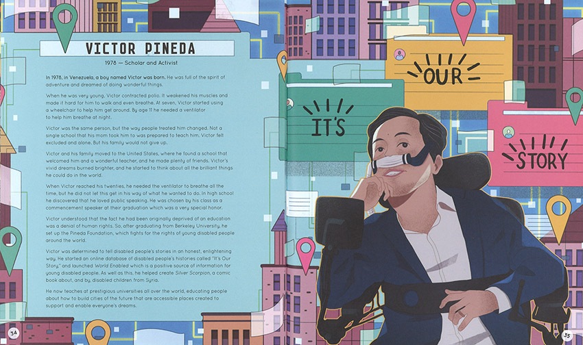 I Am Not a Label : 34 disabled artists, thinkers, athletes and activists from past and present （イラスト付き伝記集：レッテルを貼らないで～過去と現在の34人の障がい者アーティスト、思想家、アスリート、アクティビストたち）