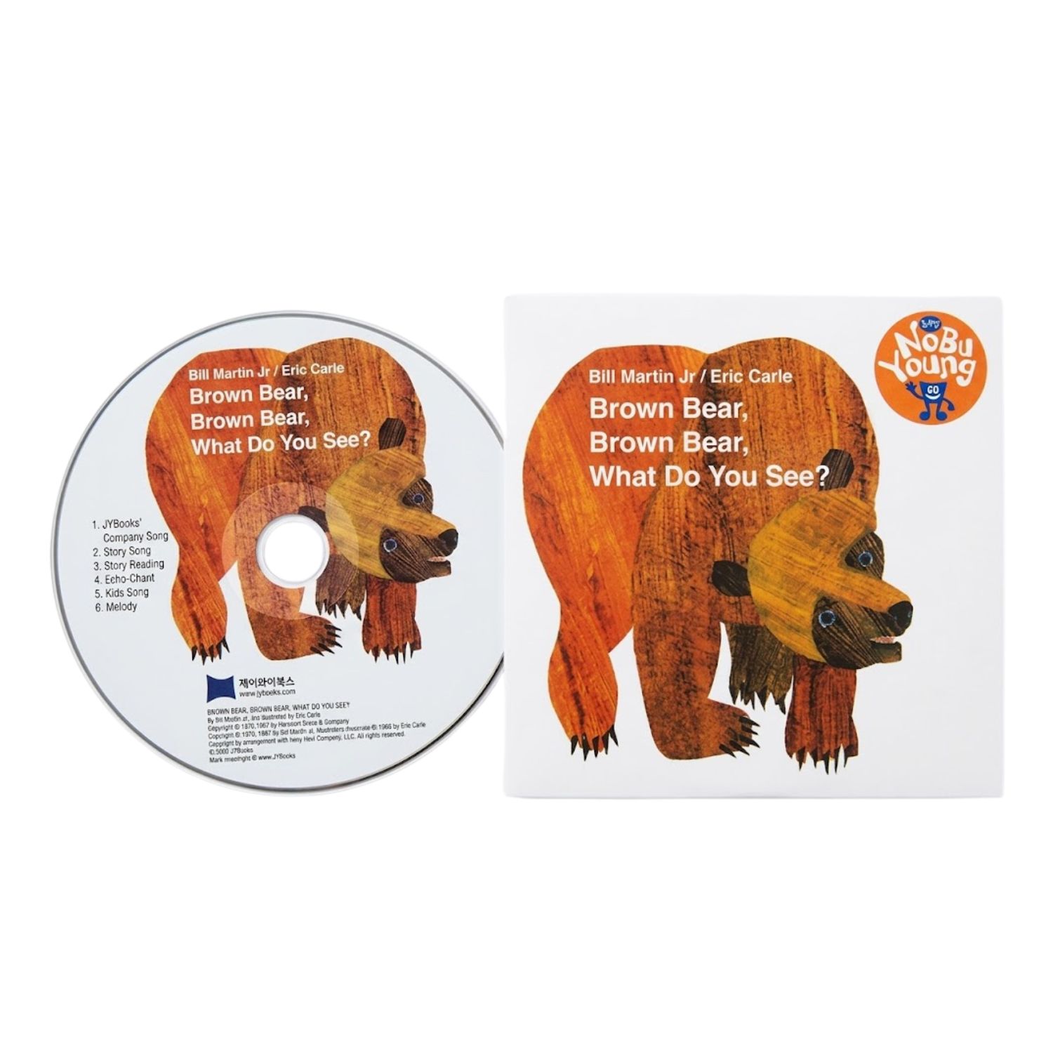 SING&SAY  Brown Bear Brown Bear What Do You See? ＣＤつき絵本 ＜NoBuYoung＞　【レベル３】