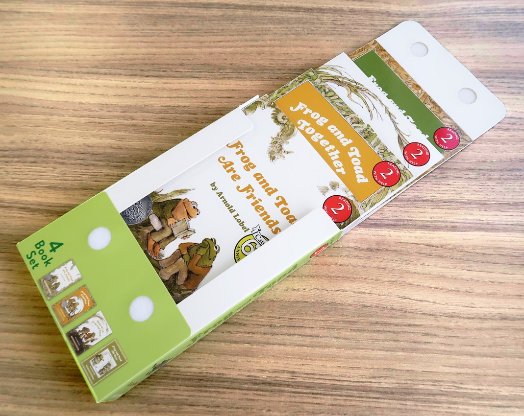 Frog and Toad ～がまくんとかえるくん～ ペーパーバック版4冊セット　【I Can Read シリーズ：レベル２】