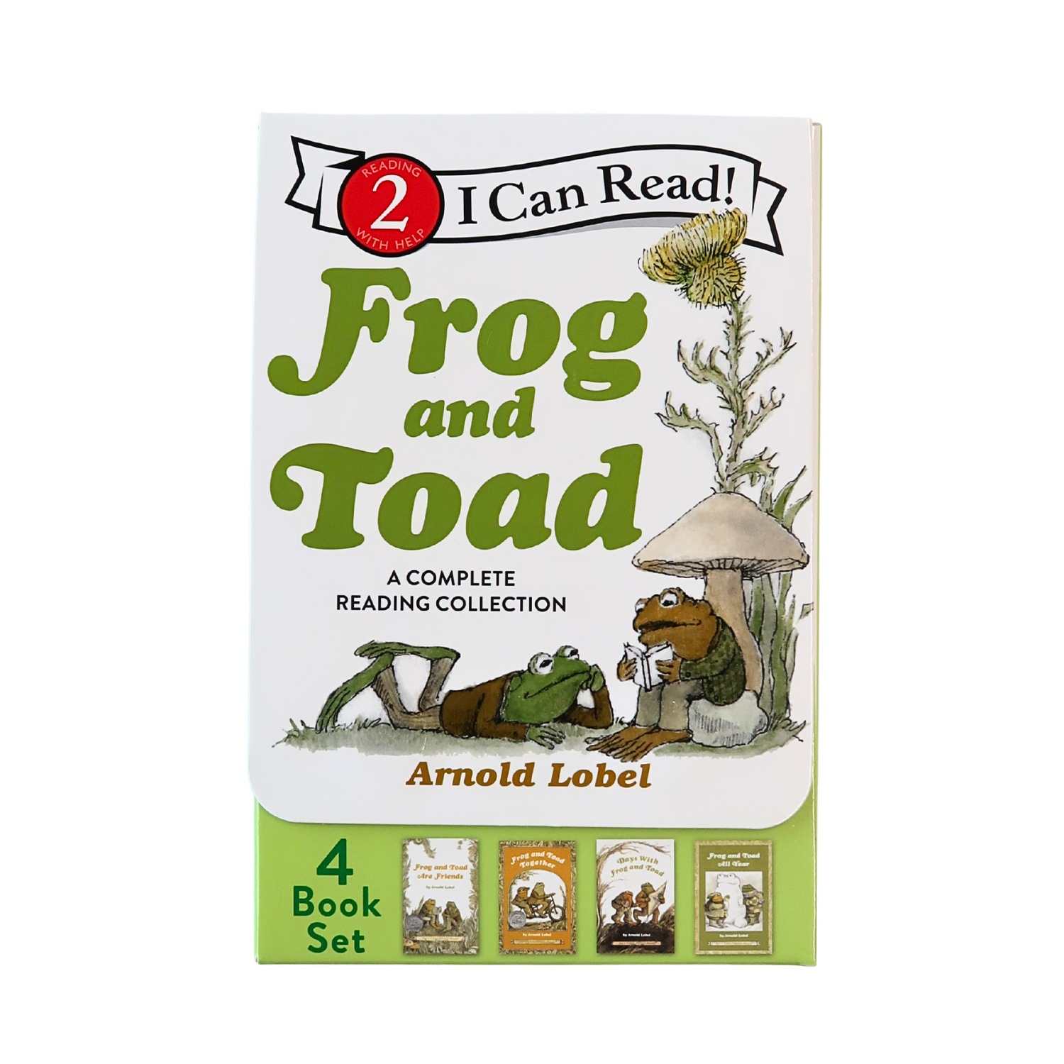 Frog and Toad ～がまくんとかえるくん～ ペーパーバック版4冊セット　【I Can Read シリーズ：レベル２】