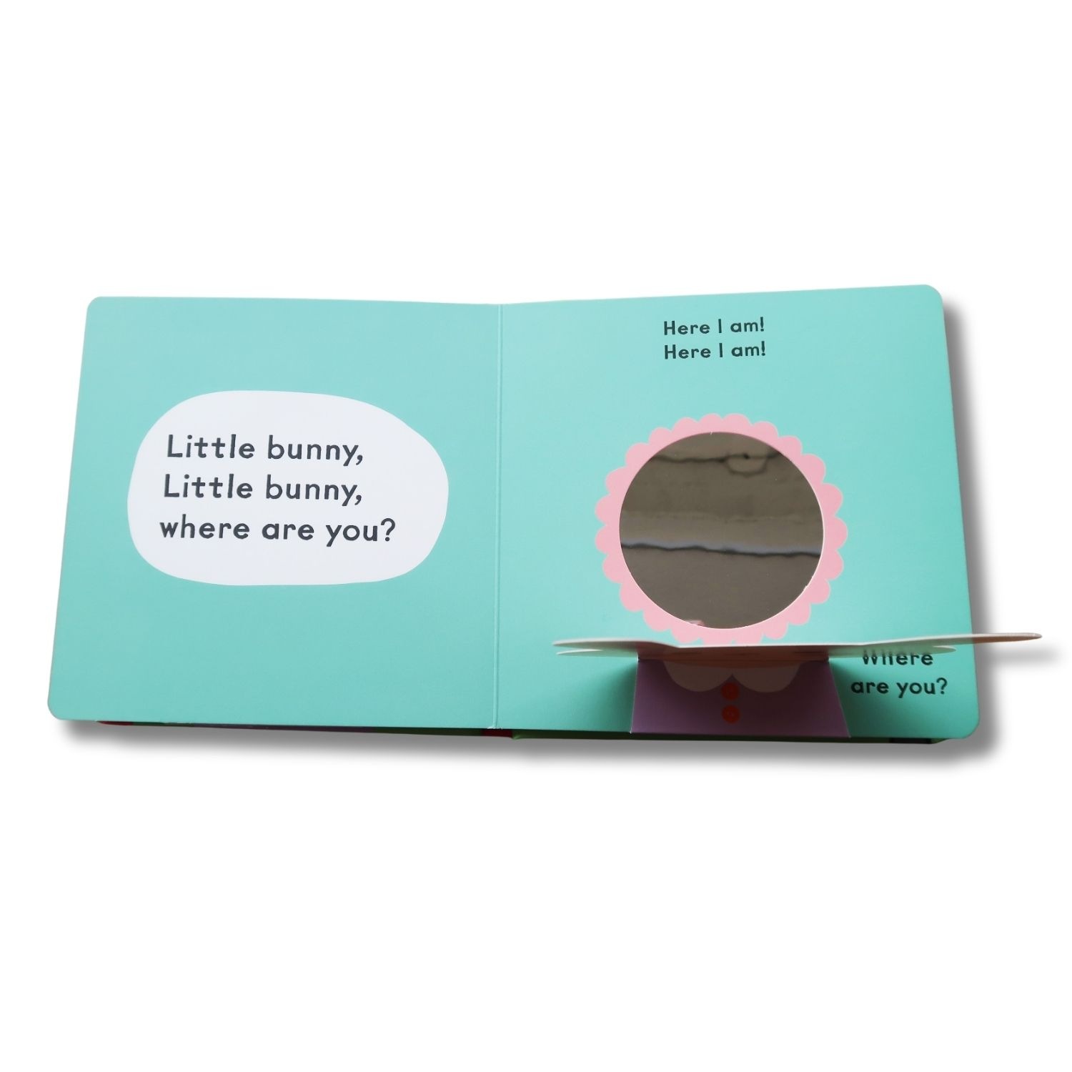 めくりしかけ絵本　Baby Faces: Little Bunny, Where Are You?