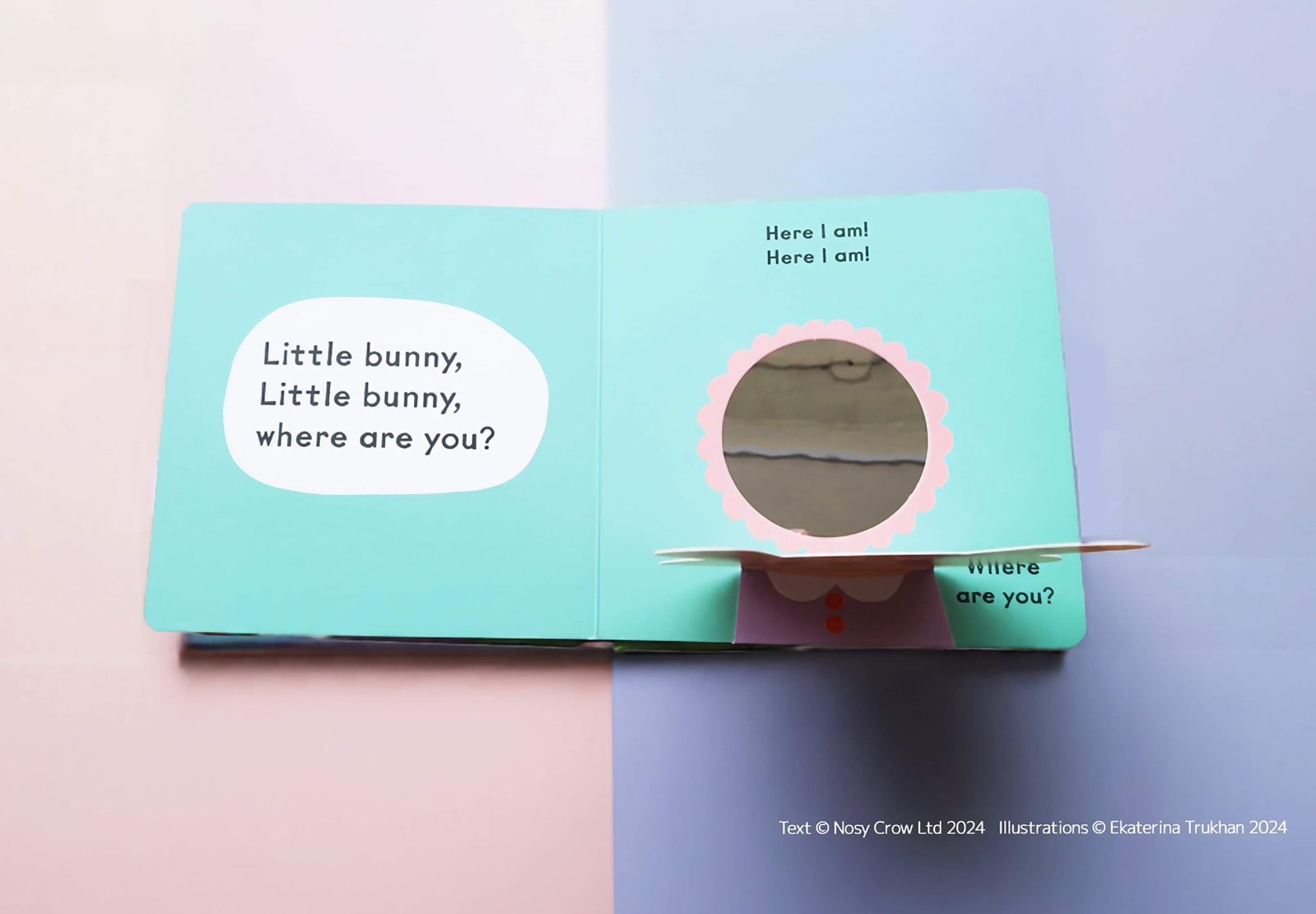 めくりしかけ絵本　Baby Faces: Little Bunny, Where Are You?