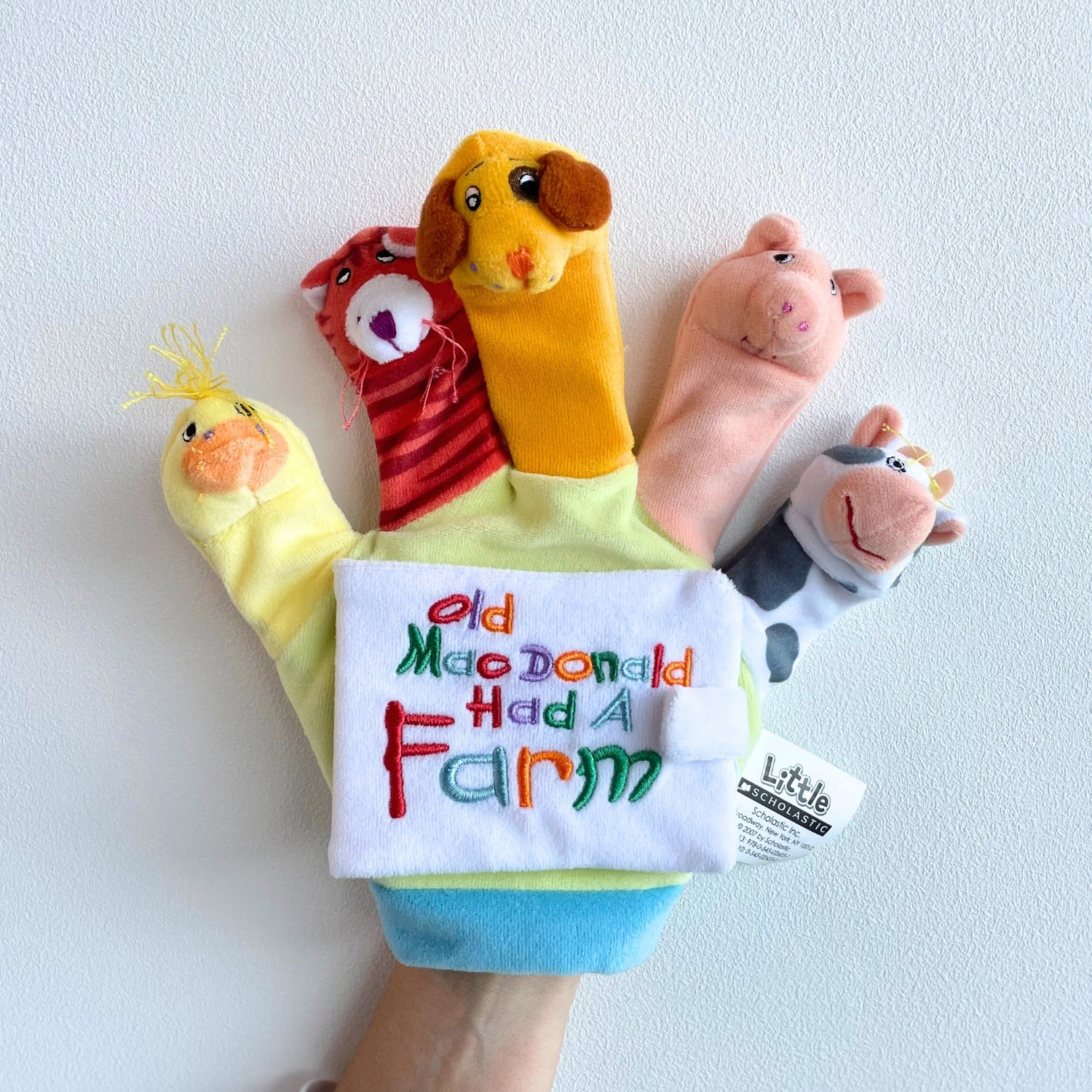 ジョンソンベビーパウダー　指人形　昭和レトロ　当時物 指人形えほん Old MacDonald Had A Farm | カテゴリーでさがす,ベビー
