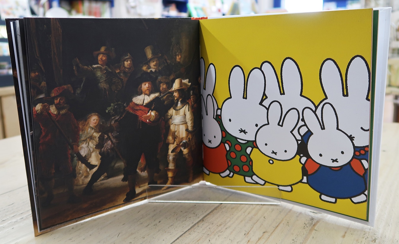 ミッフィー英語絵本　miffy x rembrandt