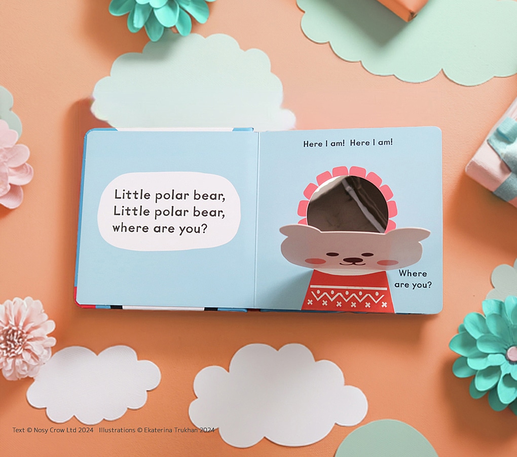 めくりしかけ絵本　Baby Faces: Little Penguin, Where Are You?