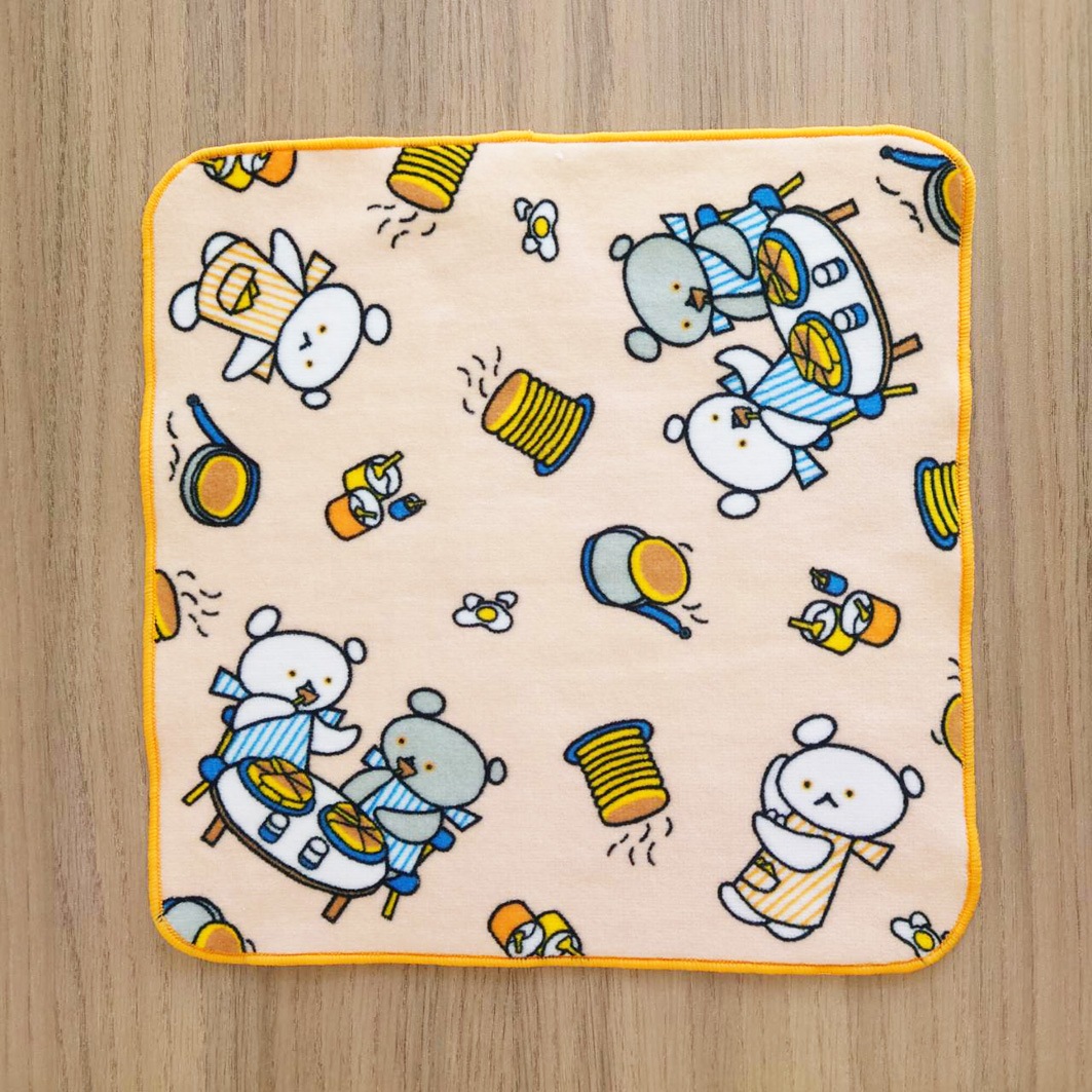 こぐまちゃんとしろくまちゃん　プチタオル　パクパク