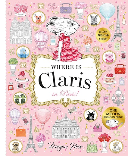 さがし絵本 Where is Claris in Paris!～クラリスさがし絵 in Paris