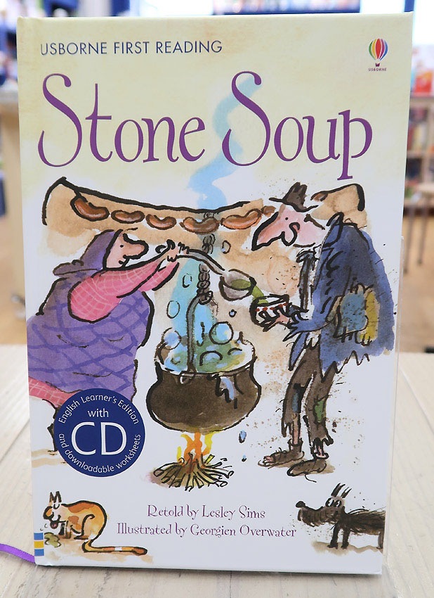 朗読ＣＤつき名作童話　Stone Soup 【レベル２】