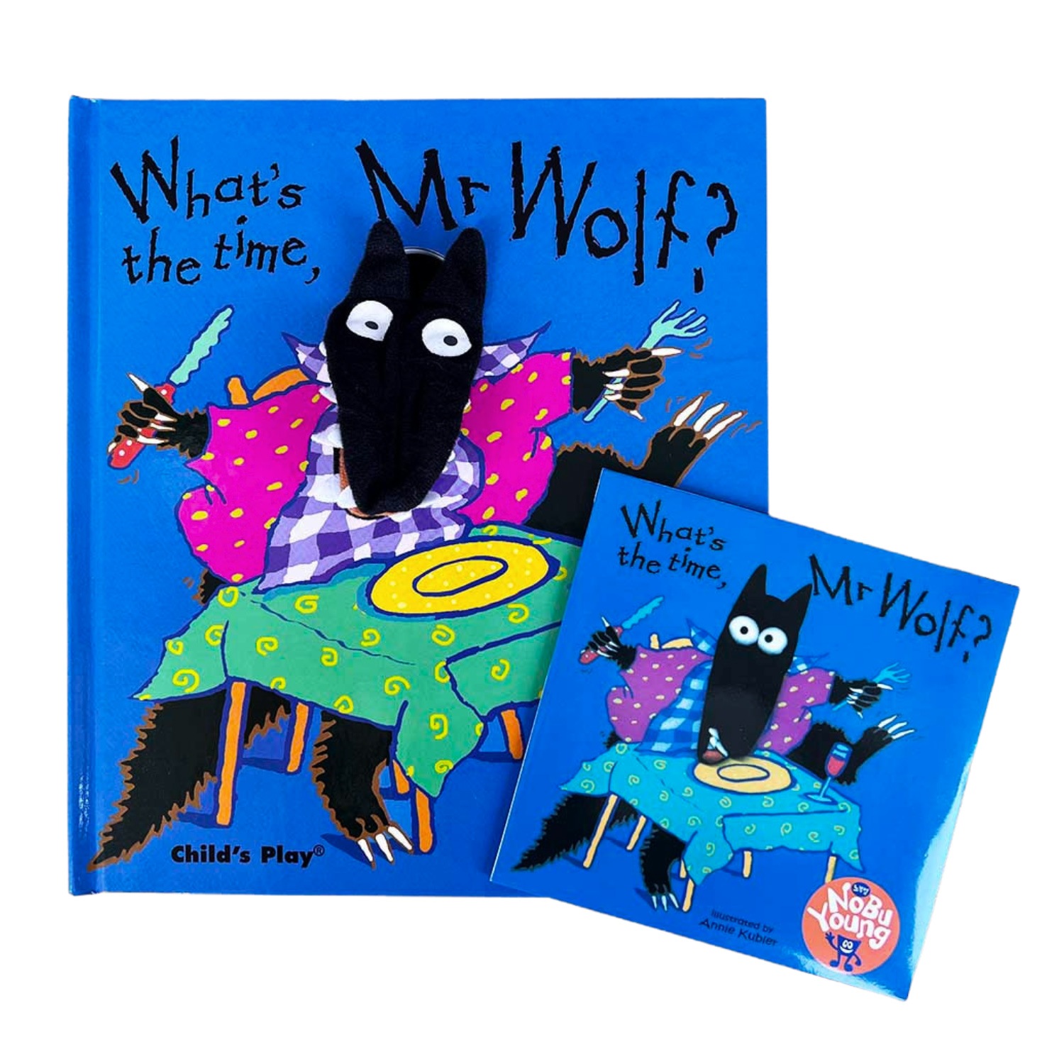 87 What's the time, Mr Wolf? 音声絵本 SING&SAY What's the Time, Mr. Wolf? CDつき絵本 ＜NoBuYoung