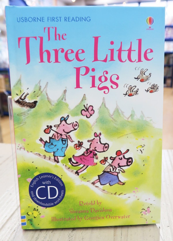 朗読ＣＤつき名作童話　Three Little Pigs 【レベル３】