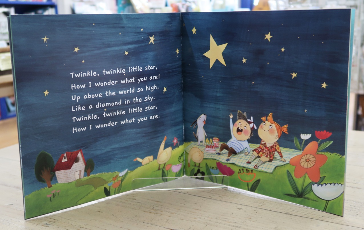 SING&SAY  Twinkle Twinkle Little Star ＣＤつき絵本　＜Two Ponds＞ 【レベル３】