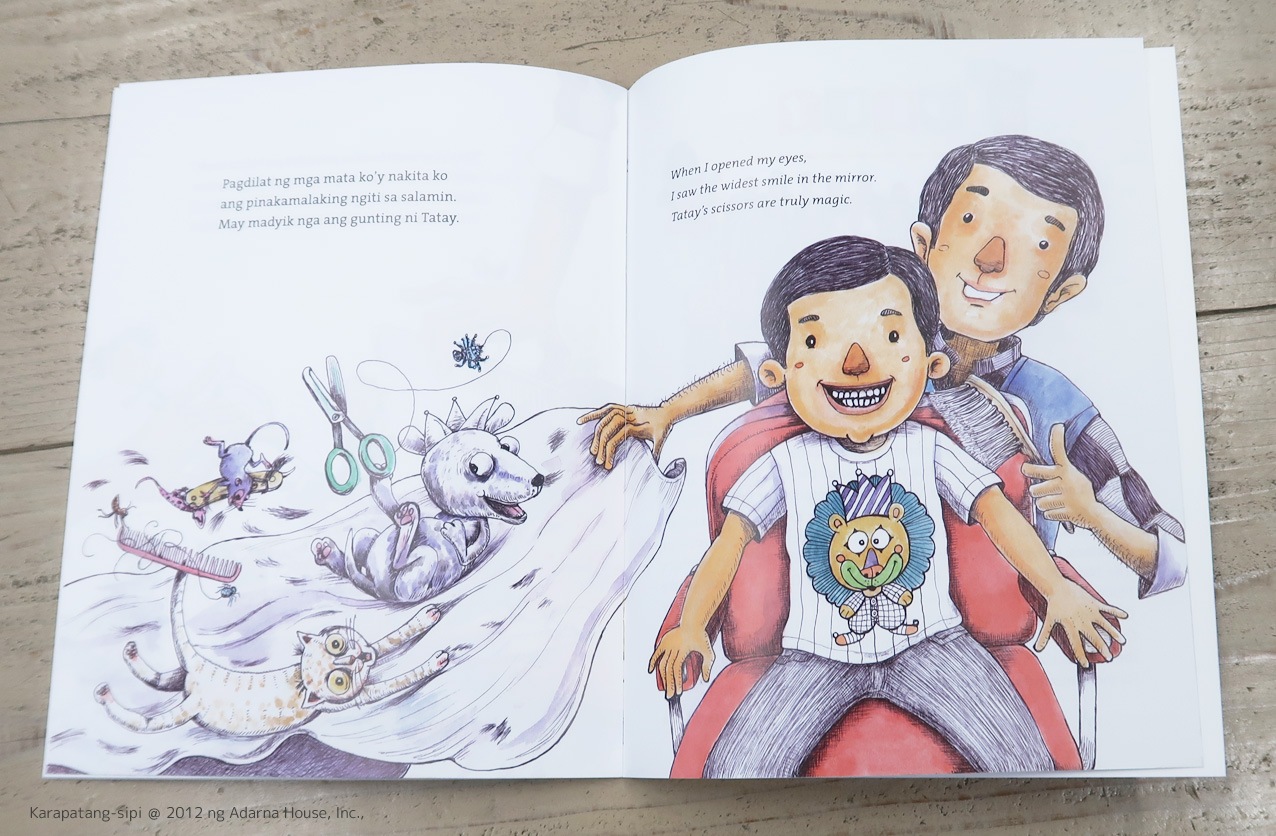 Ano'ng Gupit Natin Ngayon?　～What's Your Haircut for Today?～ 　英語＆タガログ語版　ペーパーバック版