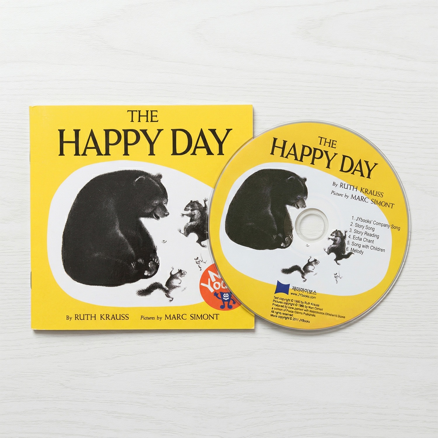 SING&SAY  The Happy Day ＣＤつき絵本 ＜NoBuYoung＞　【レベル３】