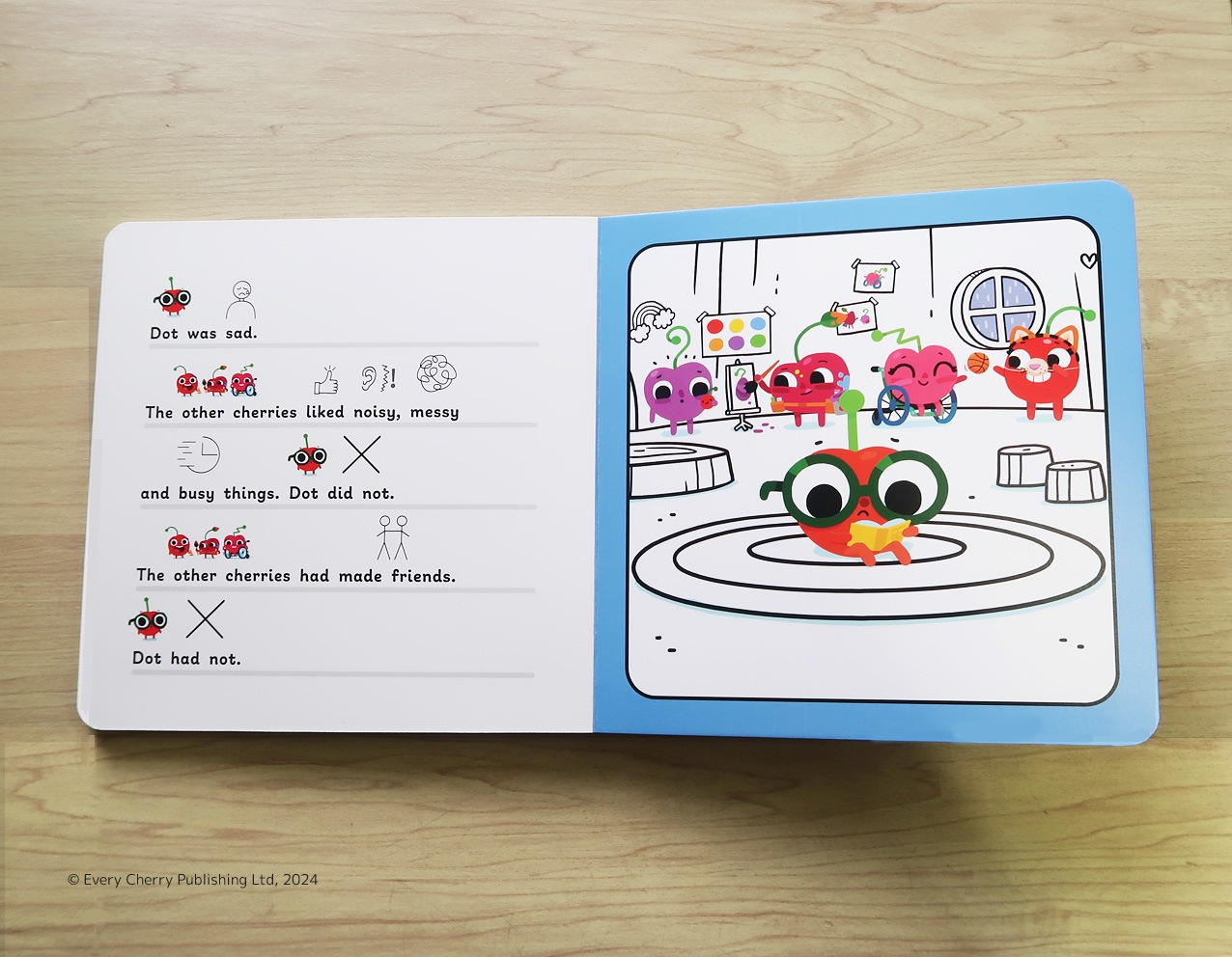 やさしく読める！絵文字ボードブックシリーズ Dot Finds a Friend