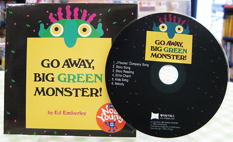 SING&SAY  Go Away, Big Green Monster! ＣＤつき絵本 ＜NoBuYoung＞　【レベル２】