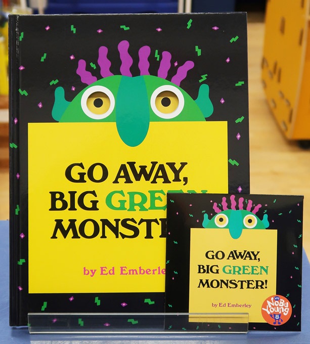 SING&SAY  Go Away, Big Green Monster! ＣＤつき絵本 ＜NoBuYoung＞　【レベル２】