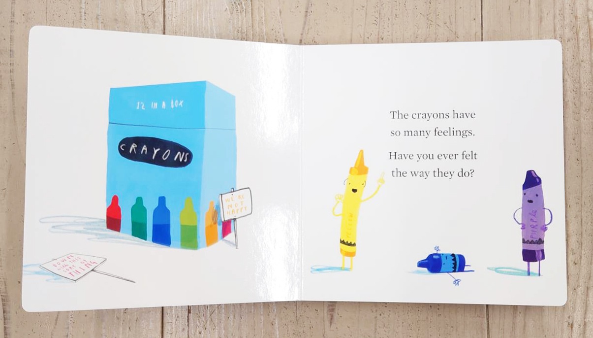 Crayon's Book of  Feelings　ボードブック