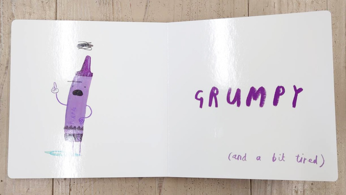 Crayon's Book of  Feelings　ボードブック