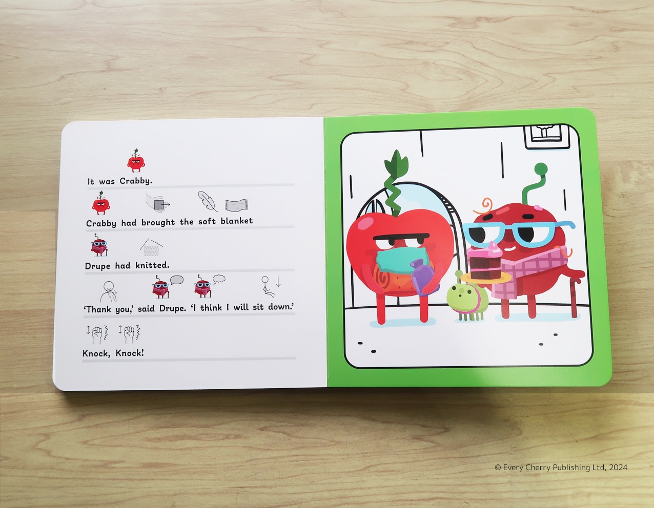 やさしく読める！絵文字ボードブックシリーズ　Drupe's Busy Day