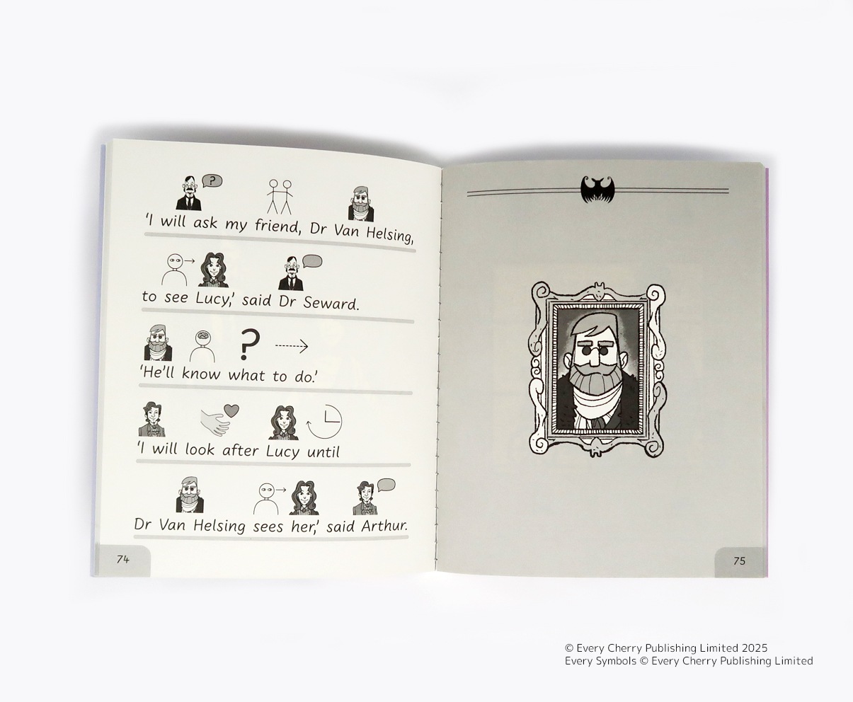 絵文字付き やさしく読める！はじめての名作文学シリーズ Dracula