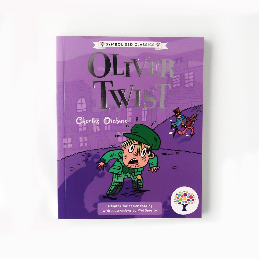 絵文字付き やさしく読める！はじめての名作文学シリーズ Oliver Twist