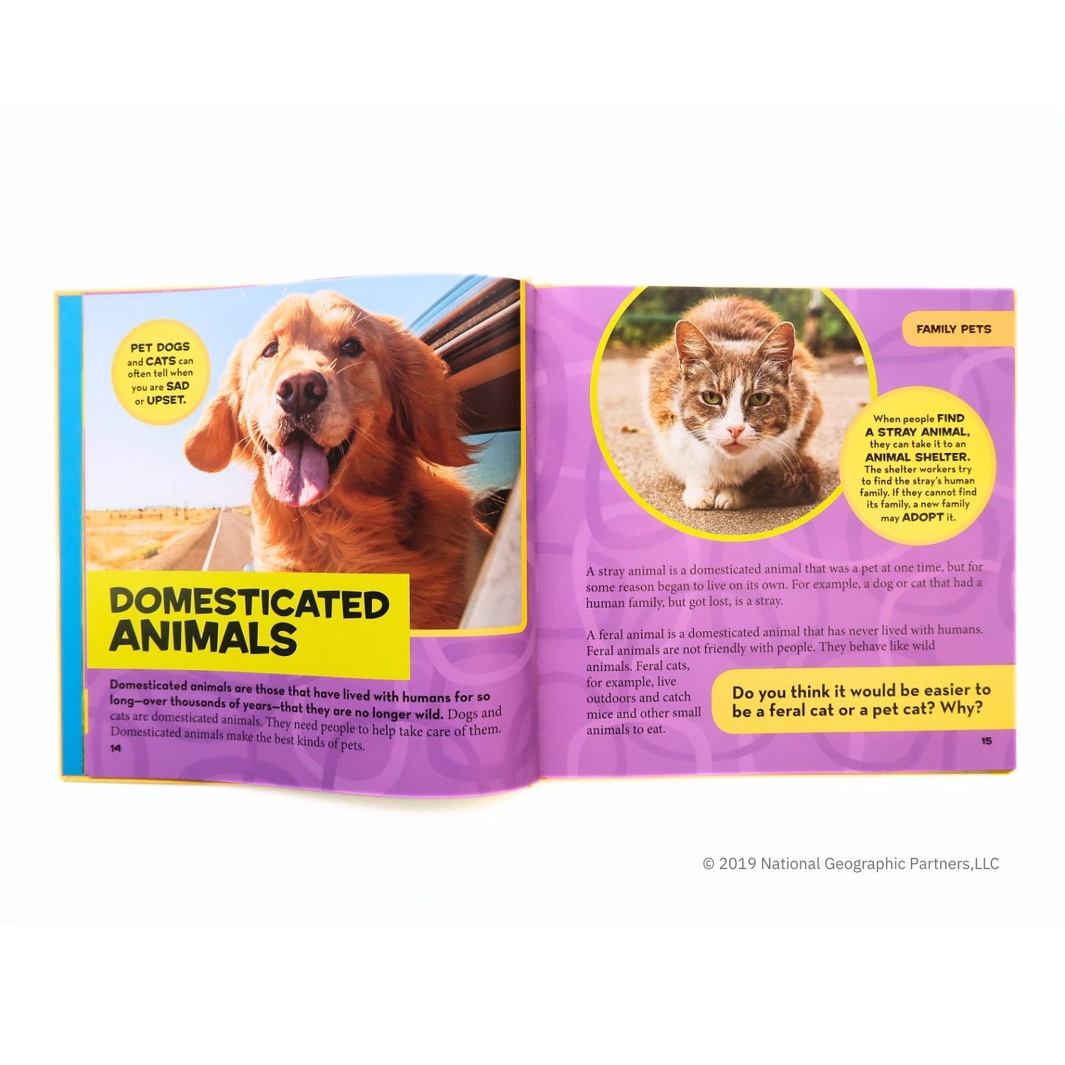 ナショナルジオグラフィック 初級図鑑　ペット　First Big Book of Pets