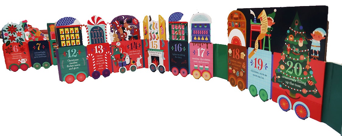 立体パタパタ絵本　Christmas Train