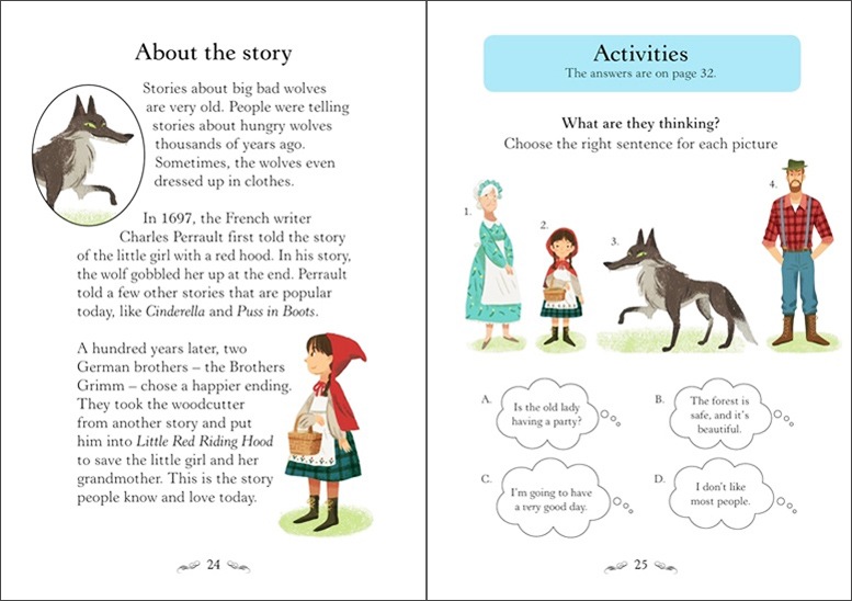 レベル別 名作英語リーディングシリーズ　Little Red Riding Hood ～赤ずきんちゃん～ 【レベル１】