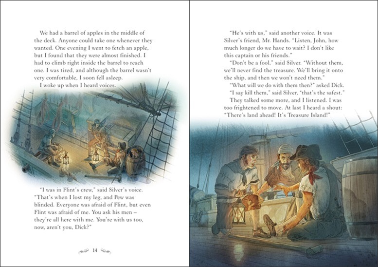 レベル別 名作英語リーディングシリーズ　Treasure Island ～宝島～ 【レベル３】