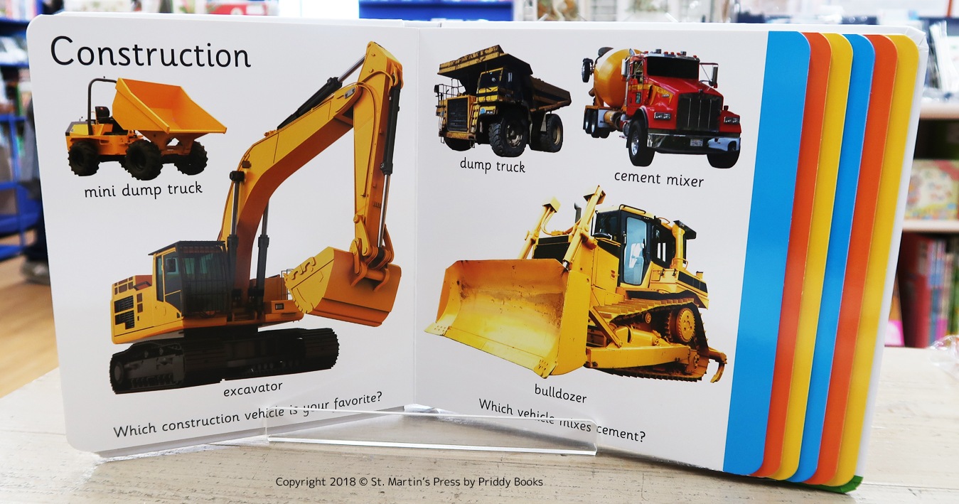 のりもの図鑑　Trucks and Things That Go