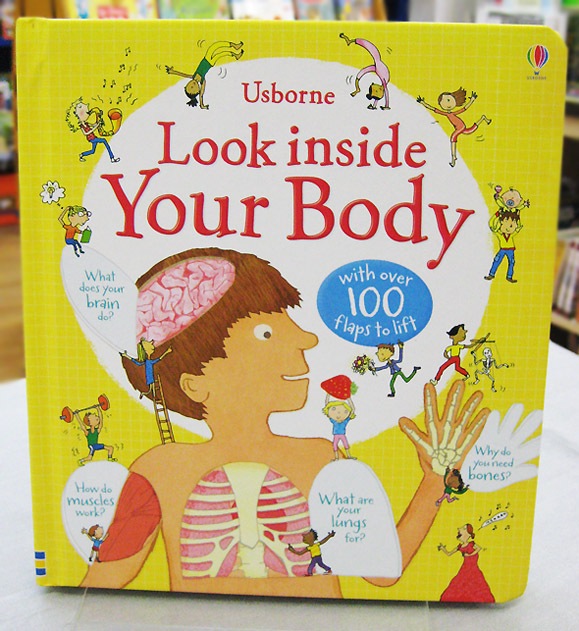 めくりしかけ絵本　のぞいてみよう！体のしくみ