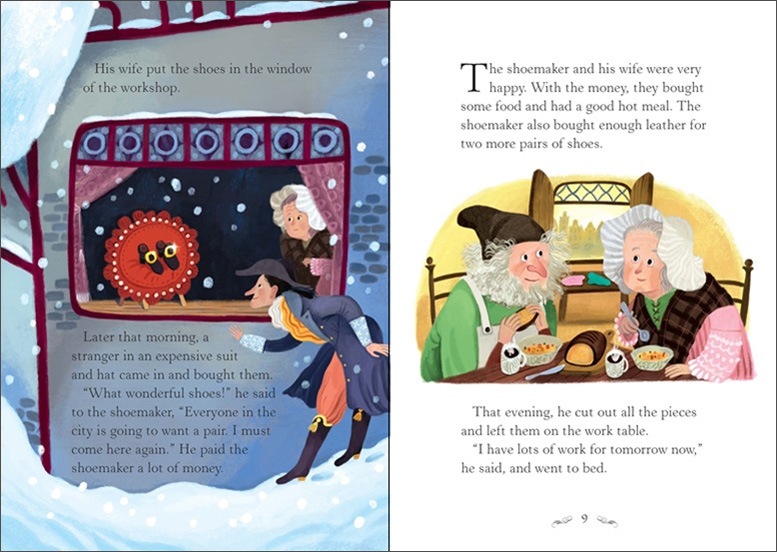 レベル別 名作英語リーディングシリーズ　The Elves and the Shoemaker ～小人のくつや～ 【レベル１】