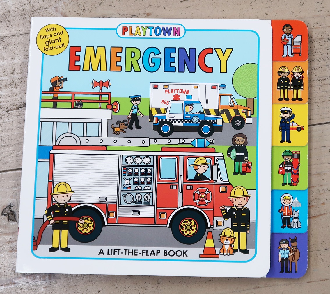 めくりしかけ絵本 Playtown Emergency | カテゴリーでさがす,ベビー