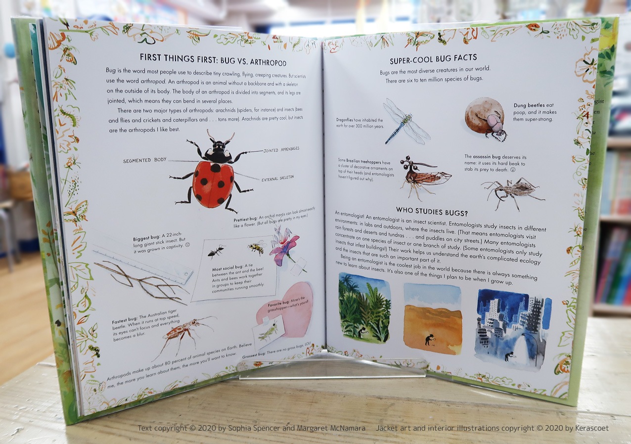 The Bug Girl: A True Story　～虫ガール　ほんとうにあったおはなし～