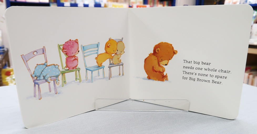 Bears on Chairs　～おすわりくまちゃん～　ボードブック
