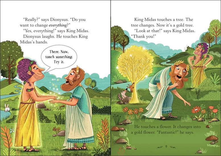 レベル別 名作英語リーディングシリーズ　King Midas ～ミダース王と金～ 【レベル0】