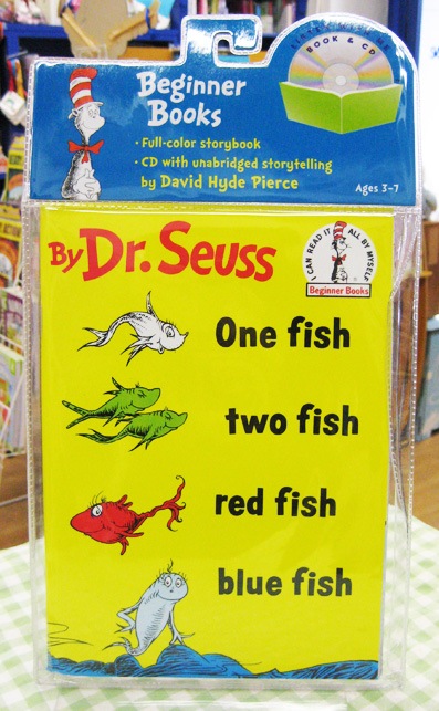 朗読CDつき絵本 ドクター・スースシリーズ One Fish, Two Fish, Red
