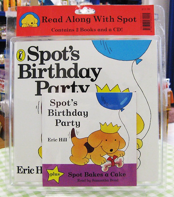 朗読CDつき名作絵本　Spot's Birthday Party／Spot Bakes a Cake 2冊セット
