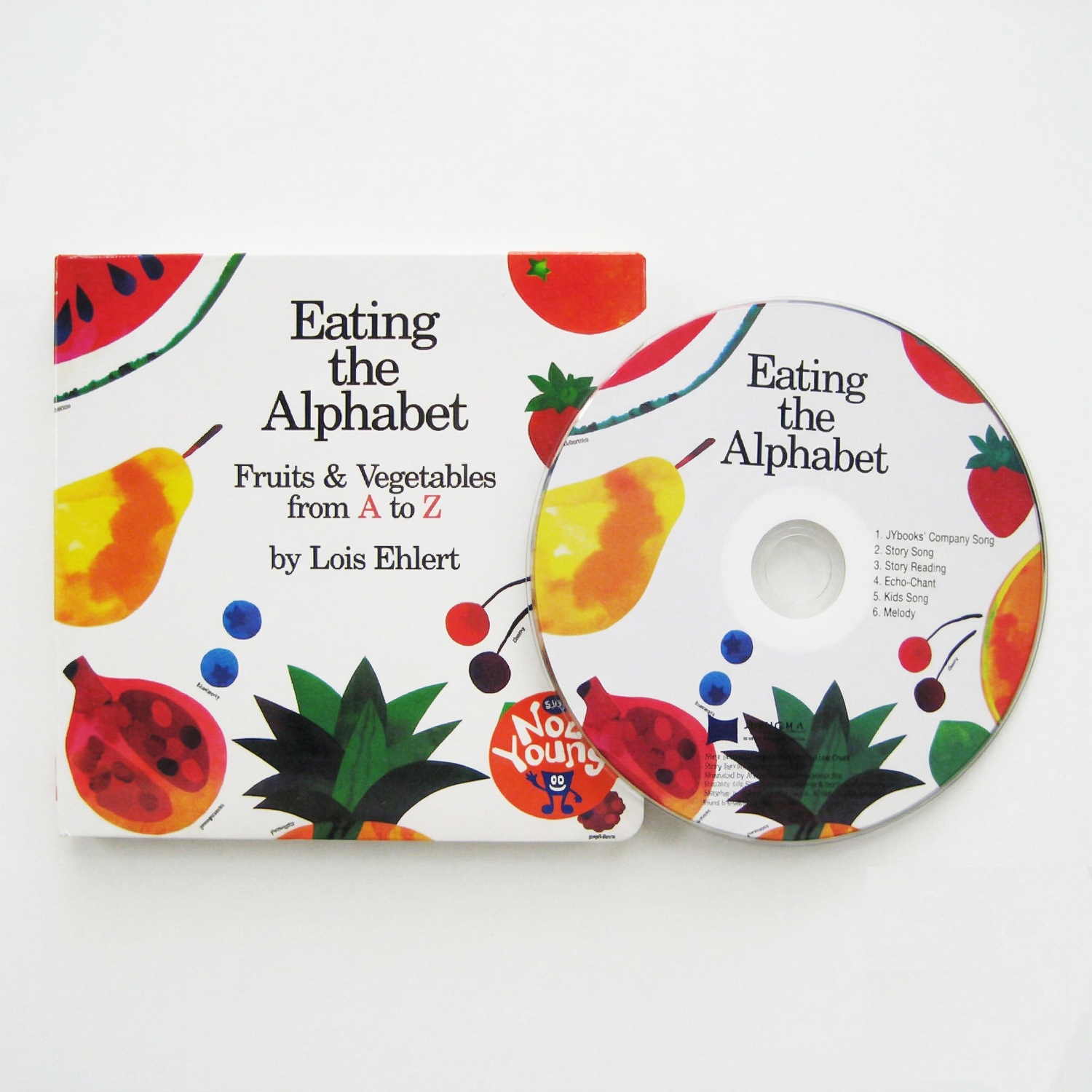 SING&SAY Eating the Alphabet ボードブック＆ＣＤセット　＜NoBuYoung＞　【レベル１】