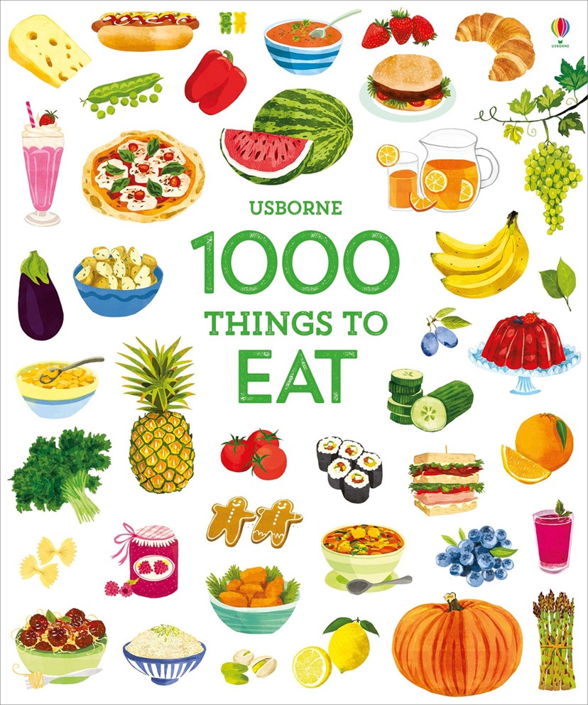 1000 絵辞典　Things To Eat